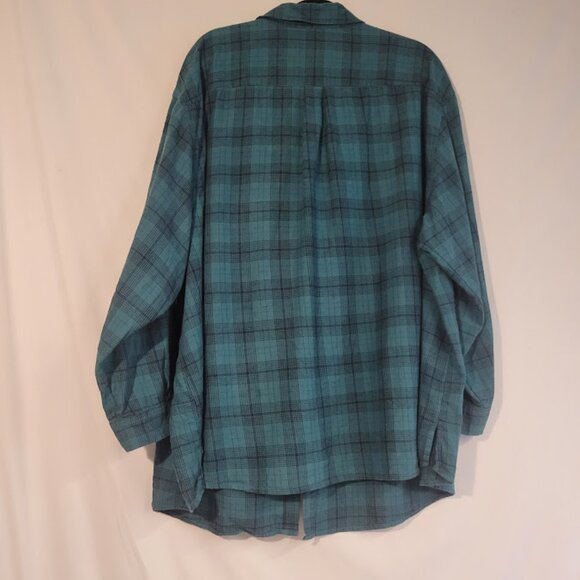 Ava Viv Flannel Plaid Shirt Size 4x plus - Picture 2 of 6
